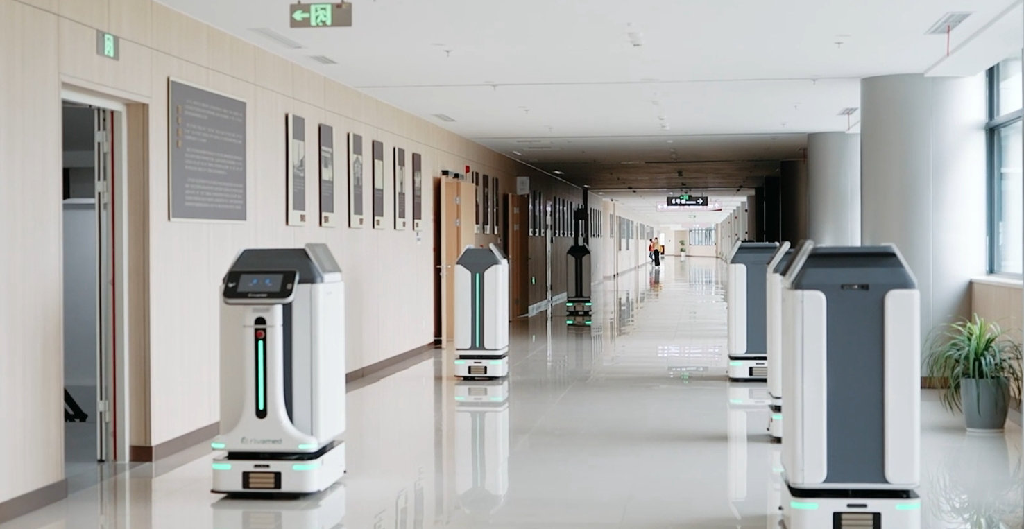 AGV Application in Hospital