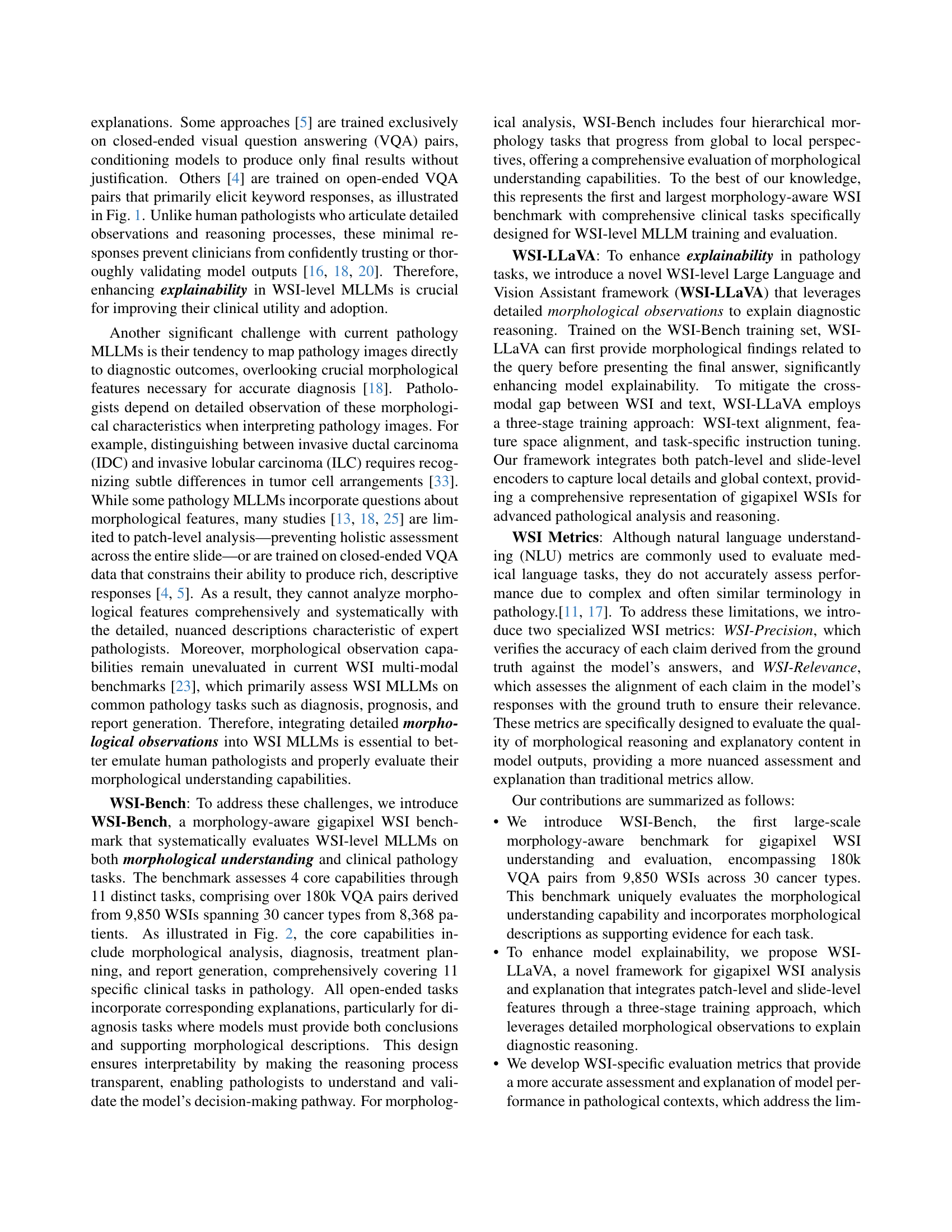 WSI-LLaVA: A Multimodal Large Language Model for Whole Slide Image
